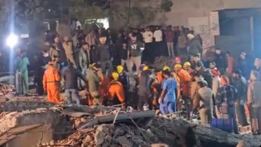 Multi-Agency Rescue Effort on After Building Collapses in Punjab's Mohali, 5 Feared Trapped