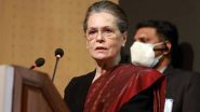 Sonia Gandhi Linked to Organisation Financed by George Soros Foundation, Says BJP