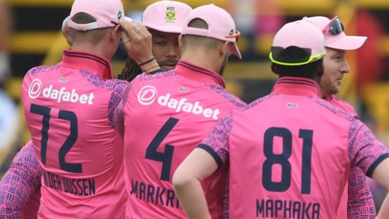 Why Are South Africa Players Wearing Pink Jerseys Against Pakistan in 3rd ODI 2024? Know Reason