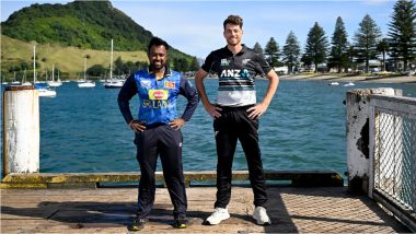 How To Watch NZ vs SL 1st T20I 2024 Free Live Streaming Online? Get Free Telecast Details of Sri Lanka vs New Zealand Cricket Match on TV