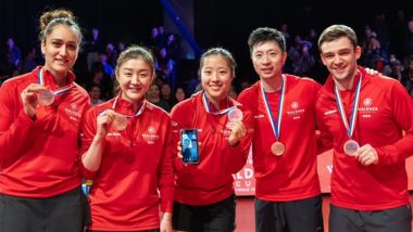 Team Asia Comprising Ma Long, Manika Batra Win Inaugural Waldner Cup, Defeat Team World Featuring Truls Moregardh, Bernadette Szocs to Clinch Table Tennis Title