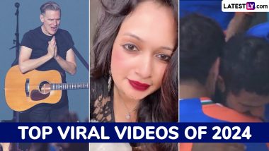 Top Viral Videos of 2024: Virat Kohli and Rohit Sharma's Emotional Hug, 'Kis Colour Ki Chaddi Pehne Ho' Woman and Other Trending Videos That 'Broke the Internet'