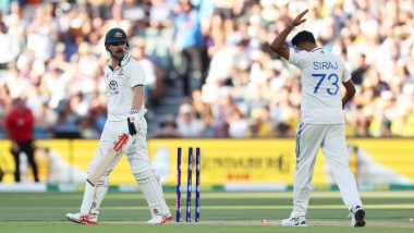 Mohammed Siraj Penalised 20% of Match Fee For Engaging In Heated Exchange With Travis Head and Breaching ICC Code of Conduct During IND vs AUS 2nd Test 2024, Both Receive One Demerit Point