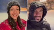 Actress Triptii Dimri and Rumoured Boyfriend Sam Merchant Vacation Together in Snowy Finland (See Pics & Video)