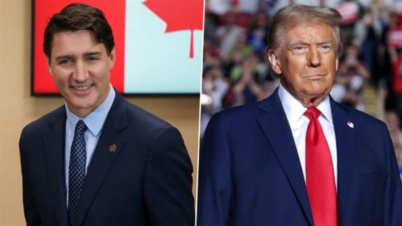 Donald Trump-Justin Trudeau Phone Call: US President Says Canada’s Fentanyl Efforts 'Are Not Good Enough', Claims Canada PM Using Issue To ‘Stay in Power’