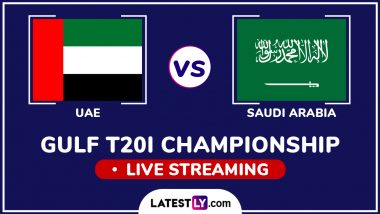 Where to Watch United Arab Emirates National Cricket Team vs Saudi Arabia National Cricket Team?