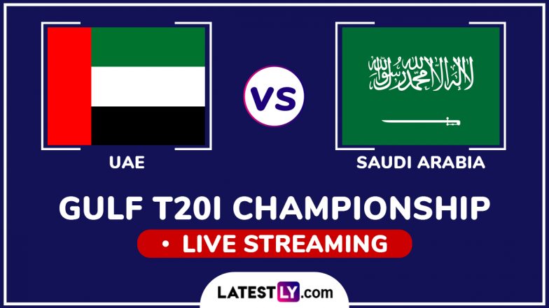 United Arab Emirates vs Saudi Arabia Free Live Streaming Online, Gulf T20I Championship 2024: How To Watch UAE vs KSA Cricket Match Live Telecast on TV?