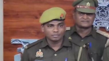 Fake Policeman Arrested in Uttar Pradesh: Rae Bareli Man Shiv Baksh Poses As UP Police Constable, Extorts Money From Vehicles in Unnao; Arrested With INR 7,300 (Watch Video)