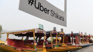 Uber Shikara in Srinagar: Uber Rolls Out Asia’s First Water Transport Service in India With Shikara Bookings on Its App (See Pics and Videos)