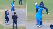 Vaibhav Suryavanshi Hits Three Sixes, Scores 31 Runs in One Over During IND U-19 vs SL U-19 Asia Cup 2024 Semifinal Match