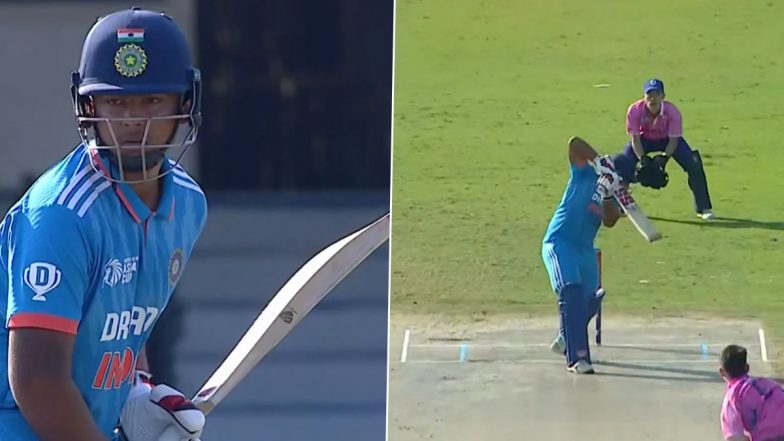 Vaibhav Suryavanshi Innings Highlights: Watch Talented 13-Year-Old Cricketer Play Eye-Catching Strokes During IND U-19 vs JPN U-19 Men's Asia Cup 2024 Match