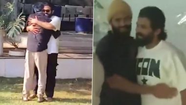 Allu Arjun Released From Jail: Vijay Deverakonda and Sukumar Visit ‘Pushpa 2’ Actor’s Jubilee Hills Residence (Watch Video)