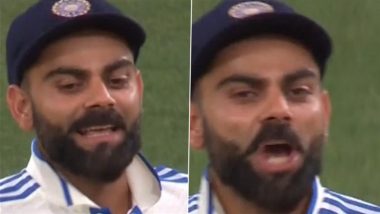 'He's Got No Clue, Jass' Virat Kohli Caught Sledging Australian Batters On Stump Mic During IND vs AUS 2nd Test 2024 (Watch Video)