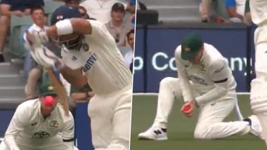 Virat Kohli Wicket Video: Watch Michell Starc Dismiss Star India Batsman With a Beautiful Delivery During IND vs AUS BGT 2024-25 2nd Test