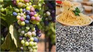 New Year 2025 Lucky Food: From Grapes to Long Noodles, Bring Good Fortune to Your Table With These 5 Foods