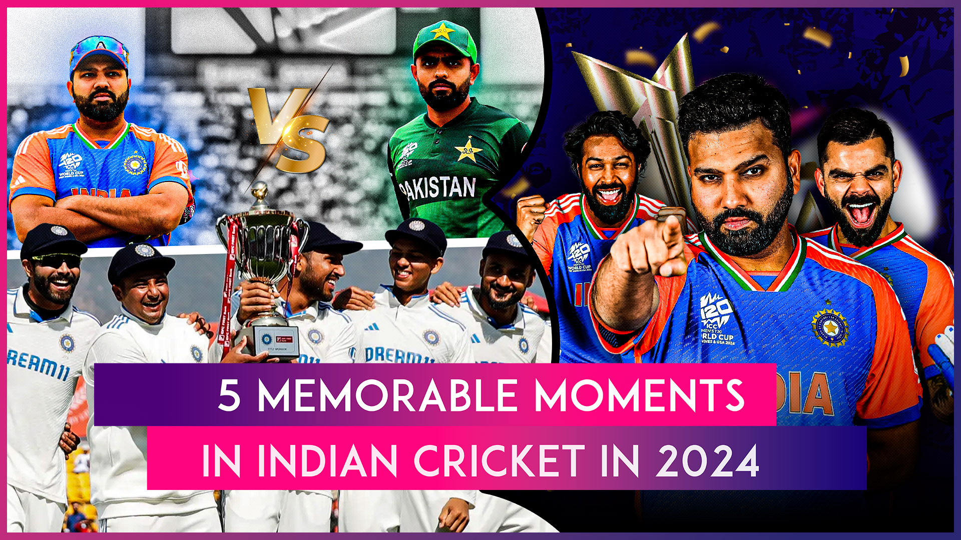 Yearend Special: A Look at Five Memorable Moments in Indian Cricket in 2024