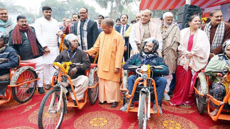 Atal Bihari Vajpayee 100th Birth Anniversary: Yogi Adityanath Inaugurates ‘Atal Yuva Maha Kumbh’ To Commemorate Birth Centenary Year of Former PM