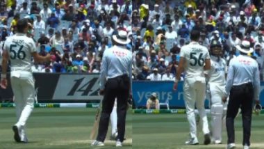 'I Believe in Myself, That's Why I'm Here' Yashasvi Jaiswal's Response to Mitchell Starc Caught On Stump Mic As They Engage in Banter Over Switching Bails During IND vs AUS Boxing Day Test 2024 (Watch Video)