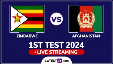 Where to Watch Zimbabwe National Cricket Team vs Afghanistan National Cricket Team 1st Test 2024?