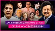 Look Back 2024: From Zakir Hussain, Liam Payne to Kaviyoor Ponnamma &ndash; 10 Celebrated Personalities We Lost This Year