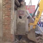 Bulldozer Action in Sambhal: Uttar Pradesh Electricity Department, Police Demolish Illegal Encroachments in UP (Watch Video)