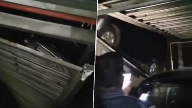 Thane: Couple Gets Trapped in Car Lift in Highrise in Maharashtra’s Shastri Nagar Area; Rescued