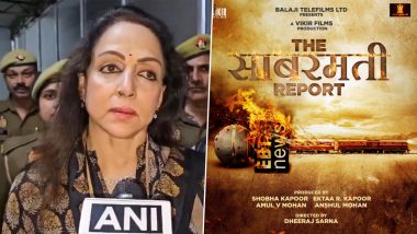 ‘The Sabarmati Report’: Hema Malini Praises Vikrant Massey Film for 'Realistic' Portrayal of Godhra Incident (Watch Video)