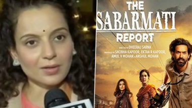 ‘The Sabarmati Report’: Kangana Ranaut Urges Public To Watch Vikrant Massey’s Powerful Film; Says, ‘The Previous Government Hid Facts From the People’ (Watch Video)