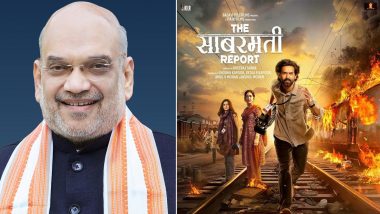 ‘The Sabarmati Report’: Union Home Minister Amit Shah Praises Vikrant Massey Starrer for Revealing the Truth Behind Godhra (View Post)