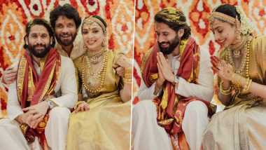 Nagarjuna Akkineni Shares Heartfelt Message As Naga Chaitanya and Sobhita Dhulipala Begin a New Chapter; Says, ‘A Special and Emotional Moment for Me’ (View Post)