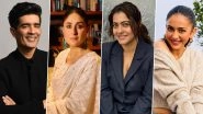 Manish Malhotra Birthday: Kareena Kapoor Khan, Kajol, Rakul Preet Singh and More Celebs Send Heartfelt Wishes to Iconic Fashion Designer