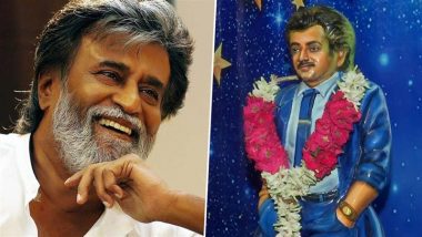 Rajinikanth Birthday: Superstar's Fans Unveil New 3-Foot-Tall Statue in Thirumangalam Temple (Watch Video)