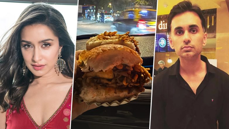 Shraddha Kapoor Shares Vada Pav Fun With Rumoured Beau Rahul Mody, Dismiss Breakup Speculations; Says, ‘May I Always Bully You Into Taking Me for Vada Pav’ (View Pic)