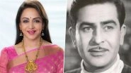 Hema Malini Reveals Her First Film with Raj Kapoor at Age 16; Actress Says, 'I Didn't Know He Was a Legendary Figure'
