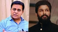 BRS Leader KT Rama Rao Slams Allu Arjun&rsquo;s Arrest, Calls It &lsquo;Unwarranted and Inappropriate&rsquo;
