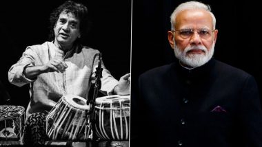 Ustad Zakir Hussain Passes Away: PM Modi Praises the Tabla Legend as a Revolutionary Genius