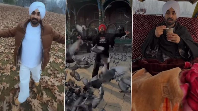 Diljit Dosanjh Calls Kashmir ‘Sukoon’, Shares Picturesque Moments from His Peaceful Getaway - WATCH
