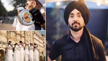 Dil-Luminati India Tour 2024: Diljit Dosanjh's Mumbai Arrival Celebrated by City’s Famous Dabbawalas