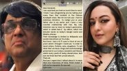 Mukesh Khanna Explains His Comments on Sonakshi Sinha&rsquo;s Upbringing; Say &lsquo;No Malicious Intent&rsquo; (View Post)