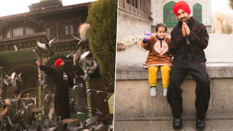 Diljit Dosanjh Captures Memorable Moments in Kashmir Before Heading to Mumbai for ‘Dil-Luminati Tour’ (View Pics)
