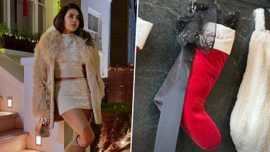 Christmas 2024: Priyanka Chopra Shares Adorable Photo of Personalised Christmas Stockings; Says, ‘This Stocking Stuffing Is Definitely Giving Naughty, Not Nice’ (View Pic)