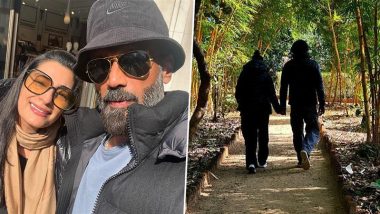 Suniel Shetty Shares Romantic Photos Celebrating 42 Years of Marriage with Mana Shetty (View Pics)