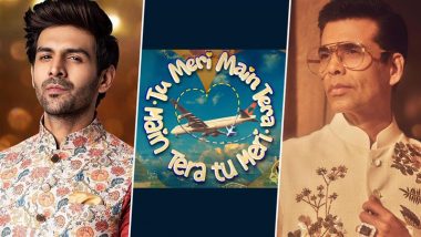 ‘Tu Meri Main Tera Main Tera Tu Meri’: Kartik Aaryan Joins Karan Johar for a Rom-Com Delight (Watch Video)