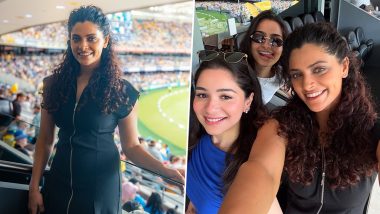 Saiyami Kher Relives Childhood Dreams at India vs Australia Test Match in Australia