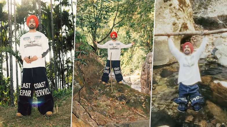 Diljit Dosanjh Takes Time for Trekking, Balancing His Busy Work Schedule with Fun