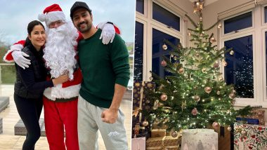 Christmas 2024: Vicky Kaushal and Katrina Kaif Share Heartwarming Family Celebration with Santa Claus (View Pics)