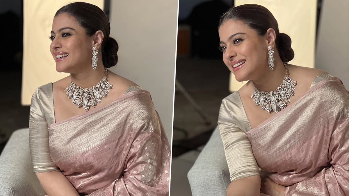 Kajol's Saree Look and Bold Statement About New Year Goals Win Hearts