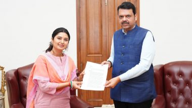 Santosh Deshmukh Murder: Prajakta Mali Meets Maharashtra CM Devendra Fadnavis After BJP MLA Suresh Dhas Links Her Name to Beed Sarpanch Case