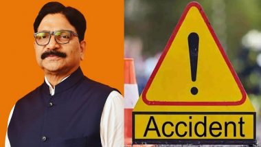 Ravindra Waikar Car Accident: Shiv Sena MP’s 4-Wheeler Hit by Tempo in Jogeshwari, None Hurt