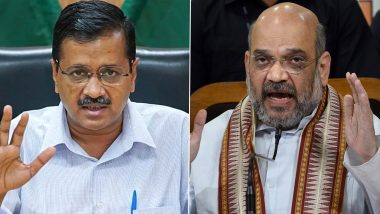 ‘Amit Shah Should Resign if…’: Arvind Kejriwal Demands Home Minister’s Resignation Over ‘Rising’ Crimes in Delhi (Watch Video)